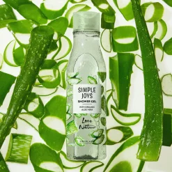 Żel pod prysznic Simple Joys Love Nature z organicznym aloesem 250 ml