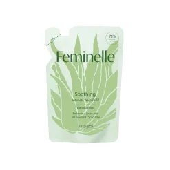Kojący płyn do higieny intymnej Feminelle z aloesem - wkład uzupełniający 300 ml