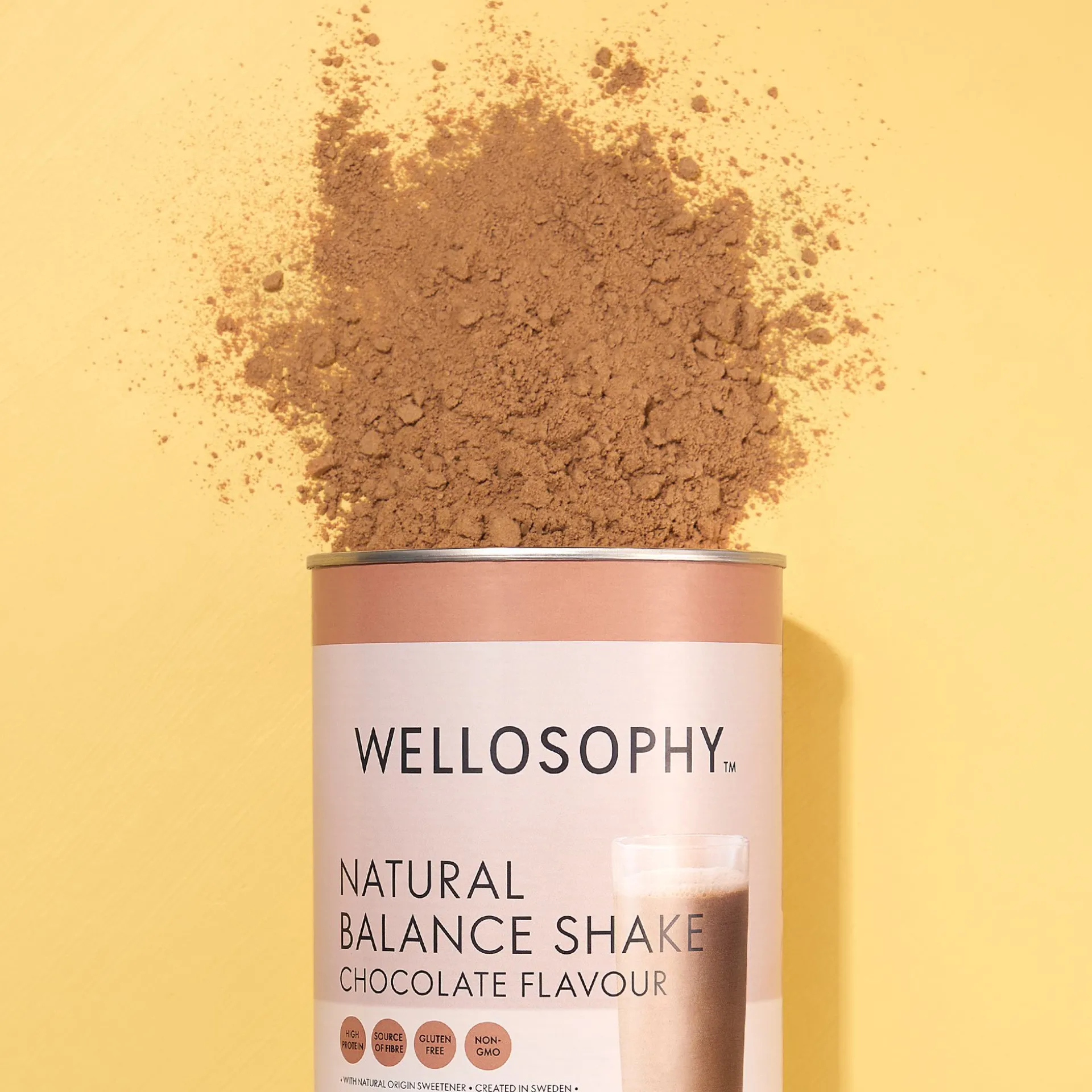 Koktajl Natural Balance Wellosophy - smak czekoladowy 378 g