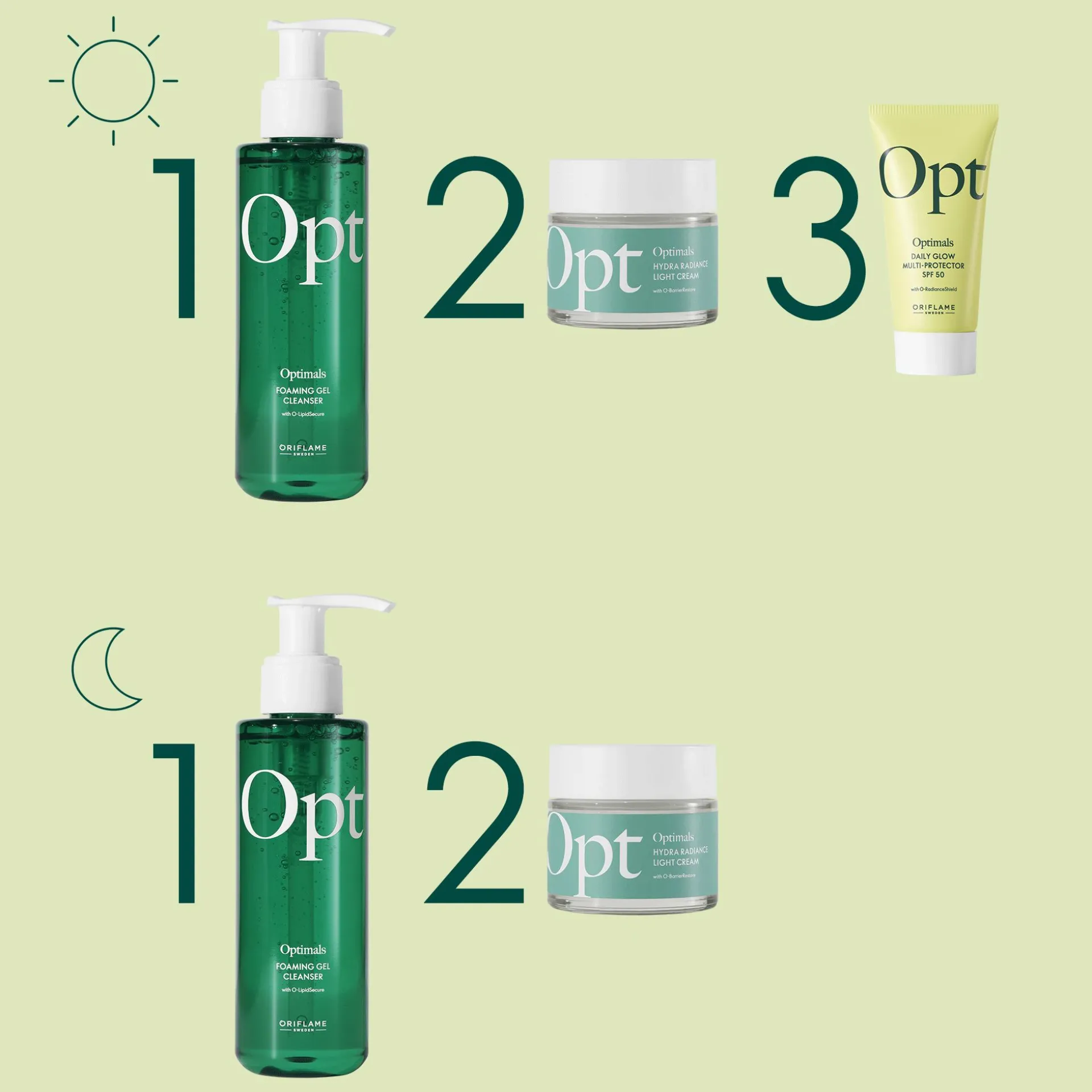 Lekki krem Opt Optimals Hydra Radiance 50 ml