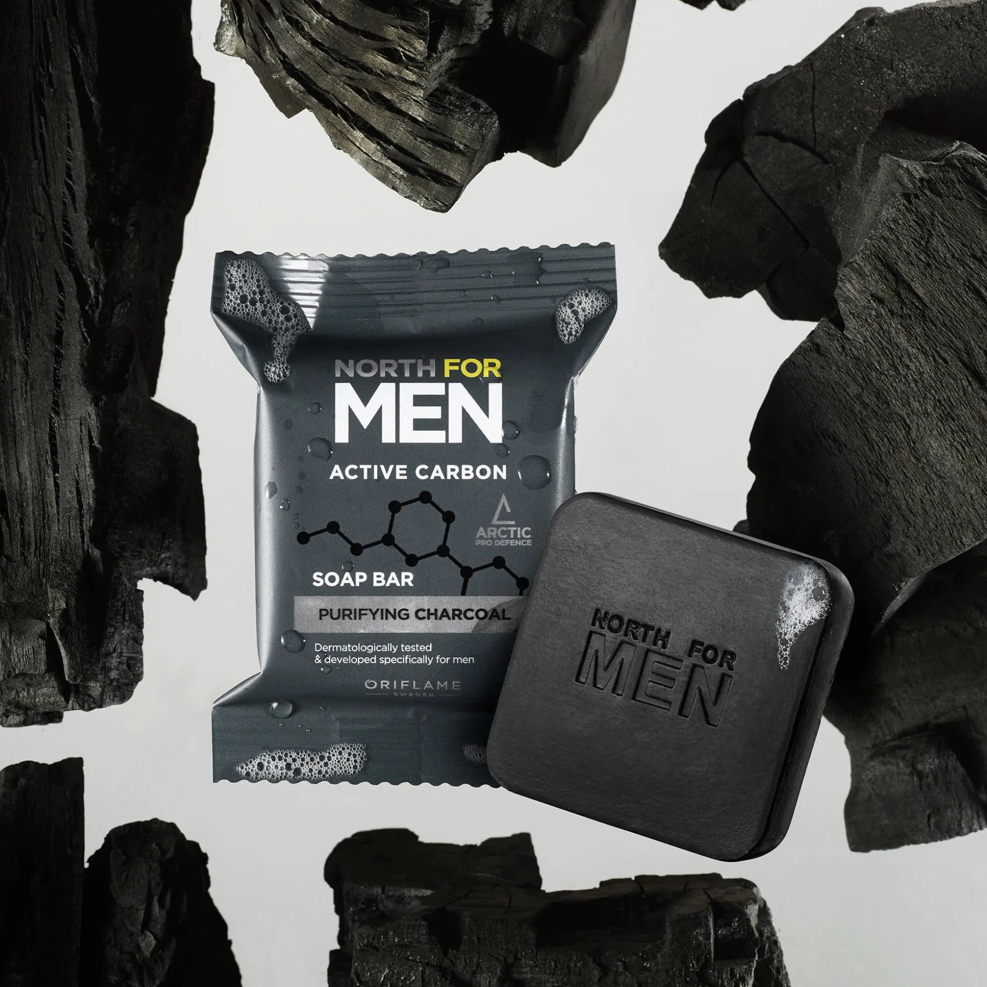 Mydło North For Men Active Carbon 100 g