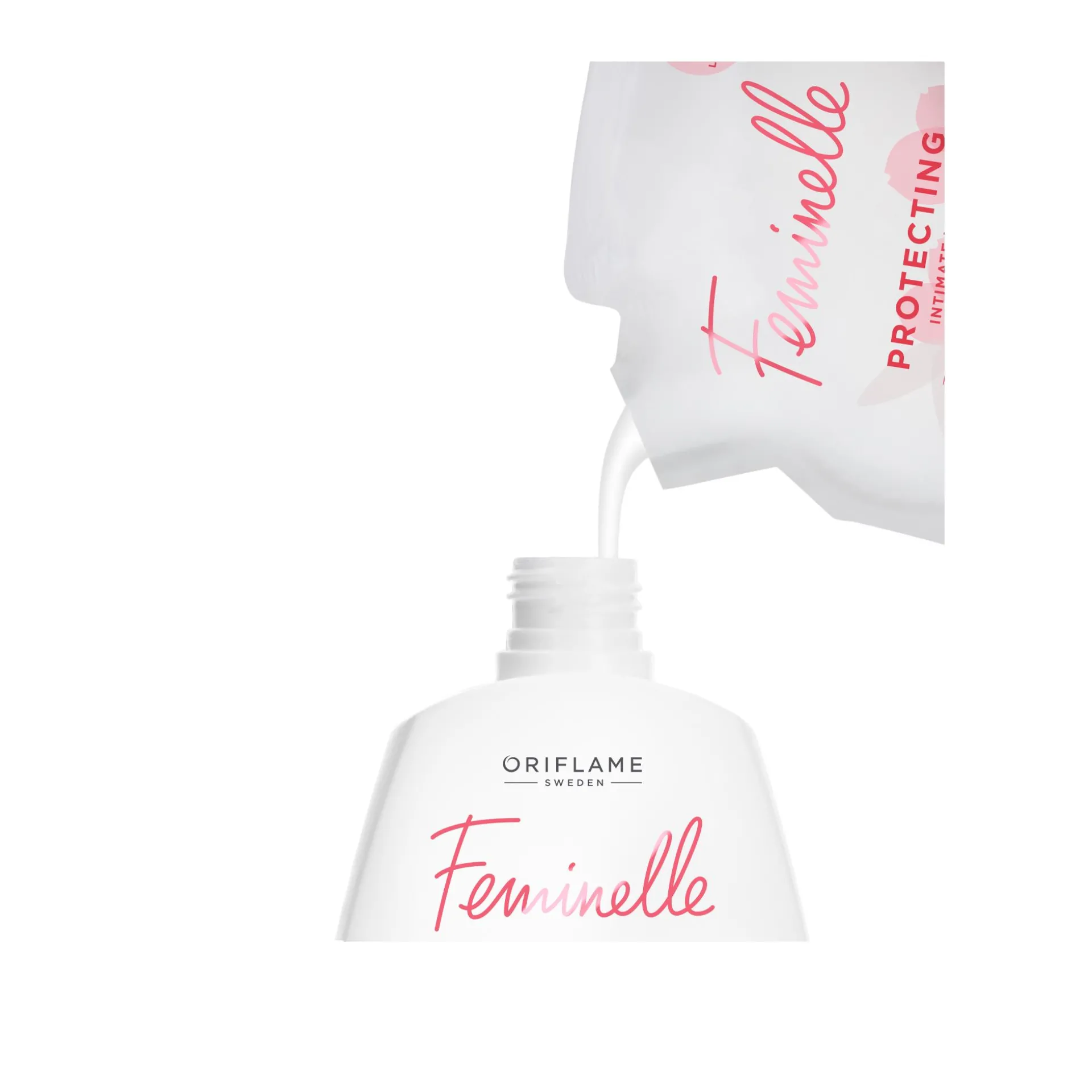 Ochronny płyn do higieny intymnej Feminelle - wkład uzupełniający 300 ml