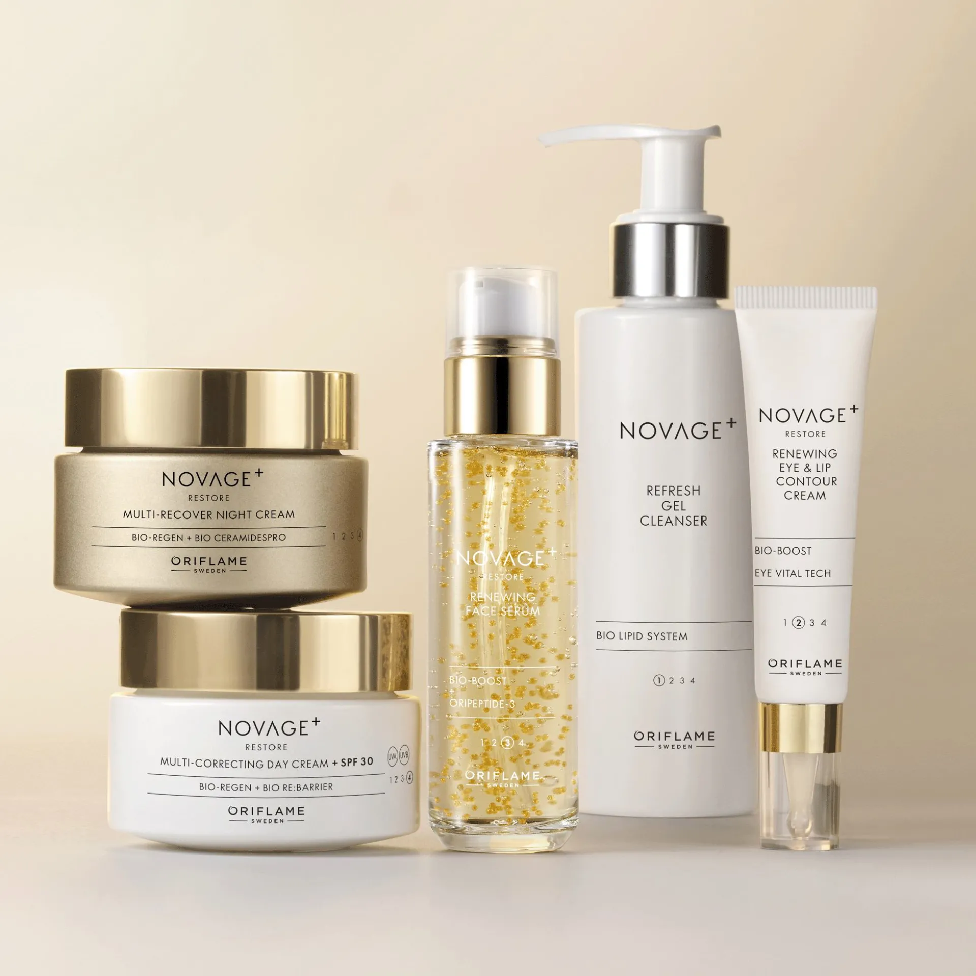 Odnawiający krem do okolic oczu i ust Novage+ Restore 15 ml