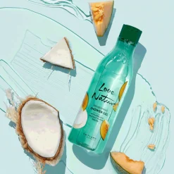 Odświeżający żel pod prysznic Love Nature z organiczną wodą kokosową i melonem 500 ml