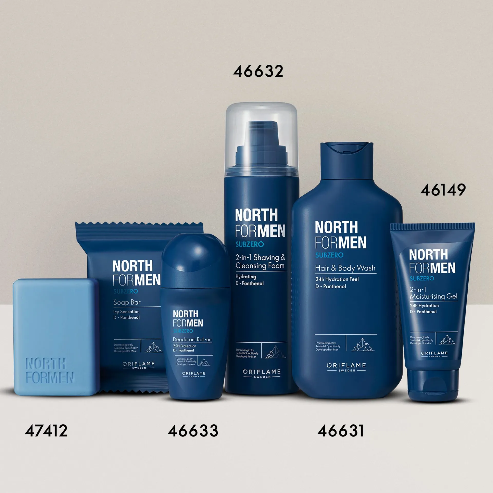 Pianka do golenia i mycia 2 w 1 North For Men Subzero 200 ml