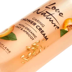 Pielęgnujący żel pod prysznic Love Nature z organicznym owsem i morelą 250 ml