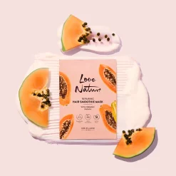 Regenerująca maska do włosów Love Nature z organiczną papają 30 ml