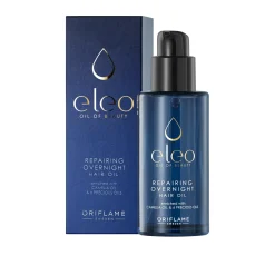Regenerujący olejek do włosów na noc Eleo 50 ml