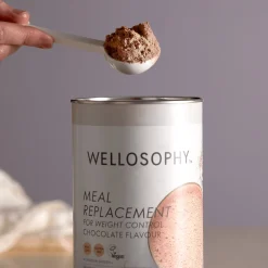 SuperShake Wellosophy do kontroli masy ciała - smak czekoladowy 525 g