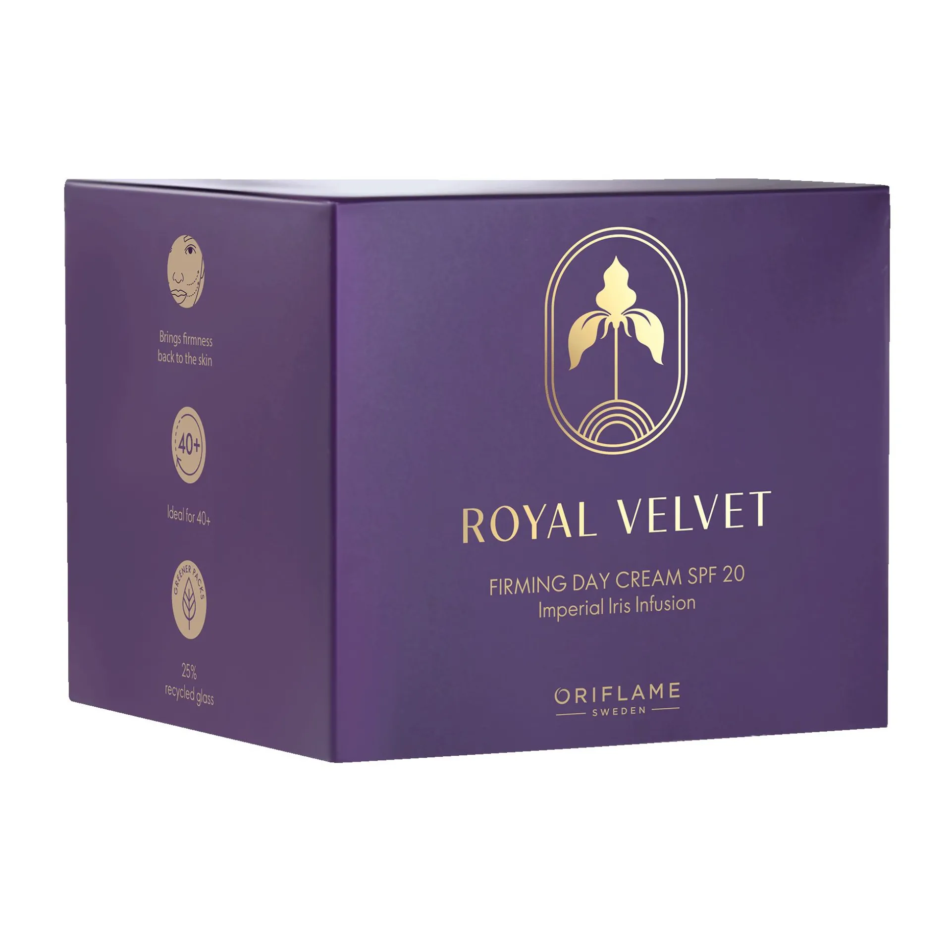 Ujędrniający krem na dzień SPF 20 Royal Velvet 50 ml