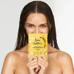 Wzmacniająca maska do włosów Love Nature z organicznym bananem 30 ml
